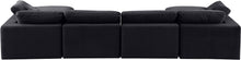 Load image into Gallery viewer, Comfy - 6 Piece Velvet Modular Double Chaise Sectional
