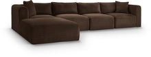 Load image into Gallery viewer, Shaggy - 5 Piece Modular Sectional With Ottoman
