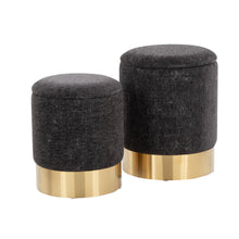 Load image into Gallery viewer, Marla - Contemporary Nesting Ottoman Set
