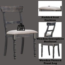 Load image into Gallery viewer, Leventis - Linen Weathered Side Chair (Set of 2) - Light Brown
