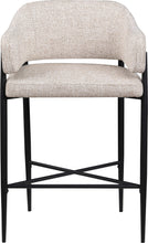 Load image into Gallery viewer, Dame - Fabric Upholstered Counter Stool (Set of 2)
