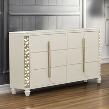 Load image into Gallery viewer, Cinderella - Dresser With LED Accents And 6 Storage Drawers (Mirror Not Included) - Beige

