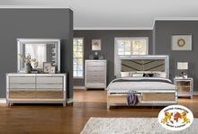 Load image into Gallery viewer, B030 - LED Dresser - Platinum Silver
