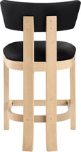 Load image into Gallery viewer, Lavrin - Vegan Leather Counter Stool (Set of 2) - Natural Base
