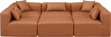 Load image into Gallery viewer, Cube - 6 Piece Modular Sectional - Cognac
