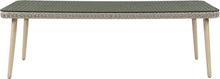 Load image into Gallery viewer, Seacrest - Tempered Glass Top And Wicker Outdoor Patio Dining Table
