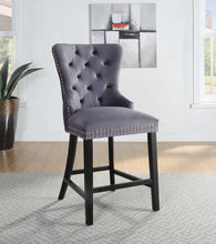 Load image into Gallery viewer, D2081 - Velvet Counter Chair (Set of 2)
