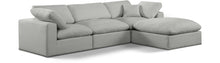 Load image into Gallery viewer, Comfy - 4 Piece Linen Fabric Modular Sectional With Chaise
