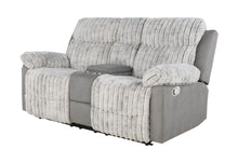 Load image into Gallery viewer, U6028 - Reclining Sofa / Console Reclining Loveseat - Gray
