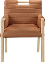 Load image into Gallery viewer, Aimee - Dining Arm Chair - Light Brown Legs
