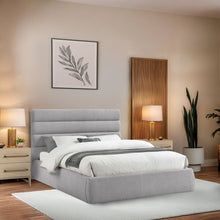 Load image into Gallery viewer, Adam - Linen Fabric Bed With 52" Headboard

