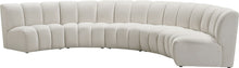 Load image into Gallery viewer, Infinity - 5 Piece Velvet Modular Sectional

