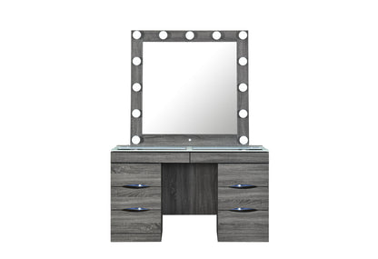 Lexi - Vanity With Speaker - Brown