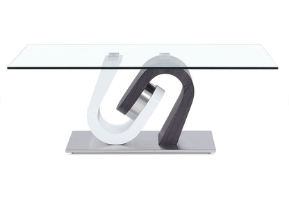 T4127 - Coffee Table Base - Silver