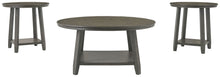 Load image into Gallery viewer, Caitbrook - Occasional Table Set (Set of 3) - Gray
