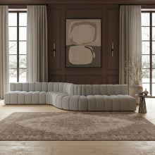 Load image into Gallery viewer, Arc - Boucle Fabric 8 Piece Curved Modular Sofa
