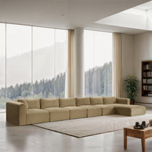 Load image into Gallery viewer, Shaggy - 6 Piece Modular Sectional With Chaise
