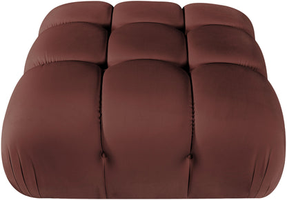 Orin - Velvet Performance Fabric Upholstered Modular Ottoman