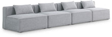 Load image into Gallery viewer, Cube - Linen Modular 4 Seat Armless Sofa
