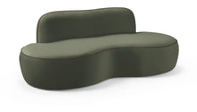 Load image into Gallery viewer, Swerve - Velvet 77" Upholstered Loveseat
