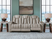 Load image into Gallery viewer, Elevate Edges - Reclining Sofa With Drop Down Table - Coin

