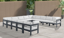 Load image into Gallery viewer, Nizuc - Outdoor Patio 13 Piece Modular Sectional With Gray Frame
