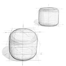 Load image into Gallery viewer, Bayley - Versatile Round Braided Pouf

