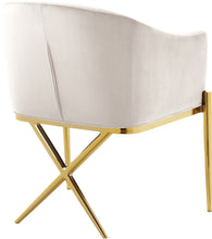 Load image into Gallery viewer, Xavier - Dining Chair with Gold Legs
