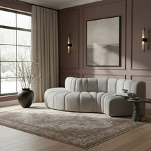 Load image into Gallery viewer, Arc - Boucle Fabric 5 Piece Modular Sofa
