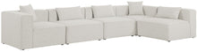 Load image into Gallery viewer, Cube - Linen 5 Piece Modular Sectional
