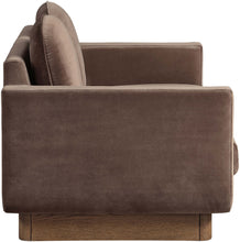 Load image into Gallery viewer, Diviento - Velvet Performance Fabric Upholstered Loveseat
