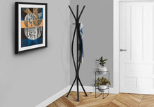 Load image into Gallery viewer, Free Standing Coat Rack 3 Hooks For Entryway
