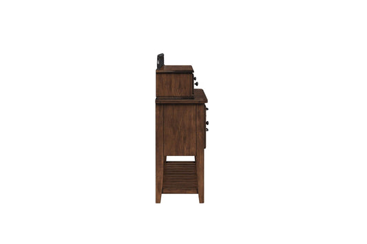 Danville - 2 Door / 2 Drawer Buffet - Spice Brown