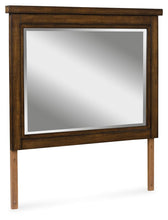 Load image into Gallery viewer, Taffenbrook - Bedroom Mirror - Medium Brown
