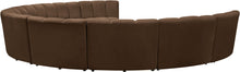 Load image into Gallery viewer, Infinity - 9 Piece Velvet Modular Sectional
