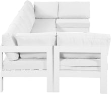 Load image into Gallery viewer, Nizuc - Outdoor Patio 7 Piece Modular Sectional With White Frame

