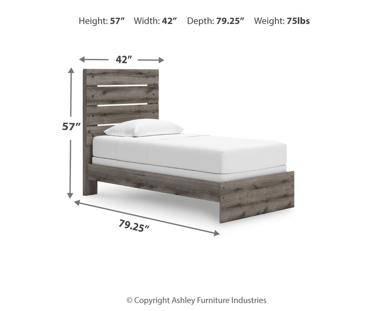 Graystorm - Panel Bed