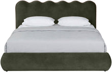 Load image into Gallery viewer, Tempo - Velvet Upholstered Bed
