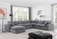 Load image into Gallery viewer, Comfy - 7 Piece Velvet Modular Sectional With Chaise
