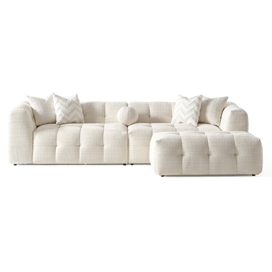 Alana - Modular Sectional Sofa - Ivory