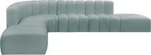 Load image into Gallery viewer, Arc - Faux Leather 7 Piece Corner Modular Sofa
