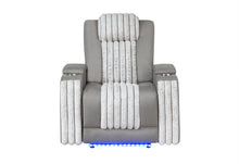 Load image into Gallery viewer, U8000 - Power Recliner With Power Headrest &amp; LED Light - Gray
