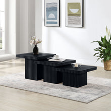 Load image into Gallery viewer, Spencer - Oak Veneer 3 Piece Coffee Tabl
