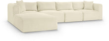 Load image into Gallery viewer, Shaggy - 5 Piece Modular Sectional With Ottoman
