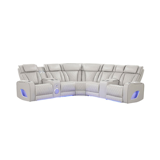 Fortuner - Power Recliner Sectional Sofa