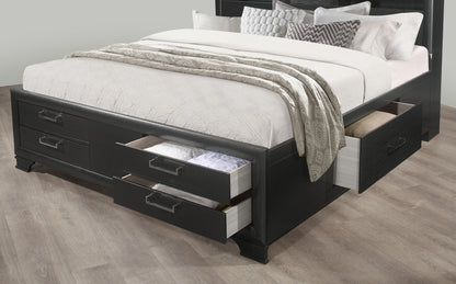 Jordyn - Full Bed Footboard And Side Rails - Gray