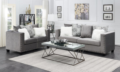 U513 - Sofa - Shimmer Silver - Ego Home Furniture