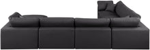 Load image into Gallery viewer, Comfy - 7 Piece Faux Leather Modular Sectional With Chaise
