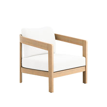 Load image into Gallery viewer, Wesley - Patio Club Chair With Cushion - White
