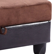 Load image into Gallery viewer, Stylish Storage Contemporary Ottoman
